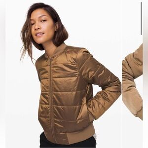 Lululemon Non Stop Bomber Reversible